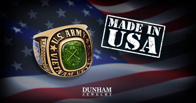 Where can I find reputable jewelers specializing in service rings Made in the USA?