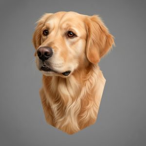 Custom Pet Rings - Dog Head