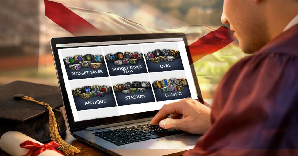 Order Class Rings for Alabama Schools Online With Custom Styles and Lifetime Warranty