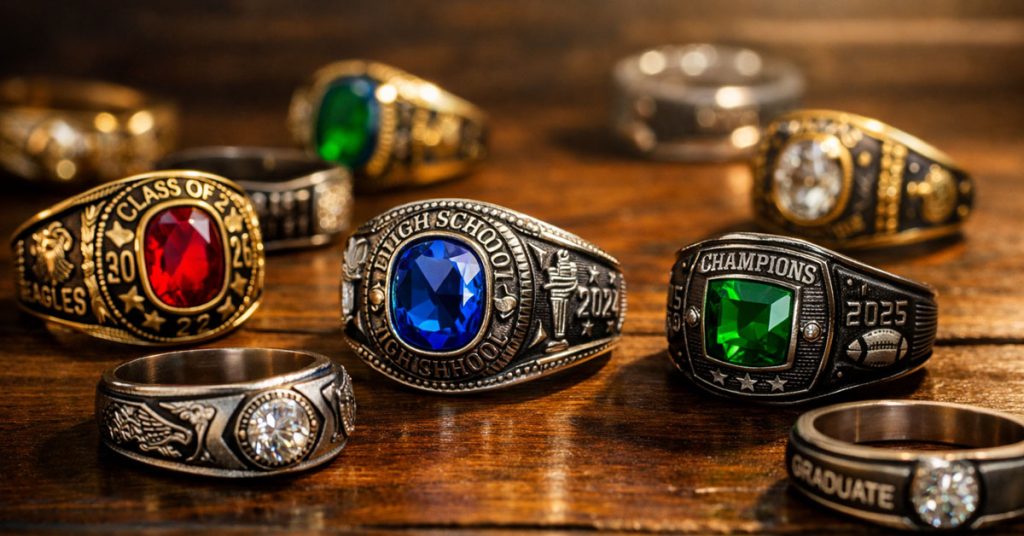 Best Class Rings Designs for 2026 (Styles, Metals, Custom Options)