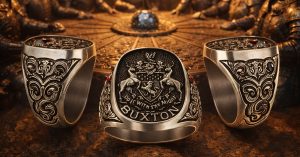 Custom Crest Rings vs Stock Designs