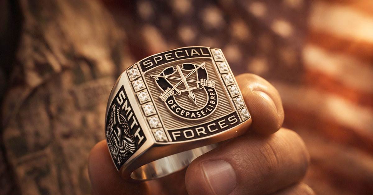 Military Graduation Rings: The Ultimate Guide for Every Branch - Dunham ...