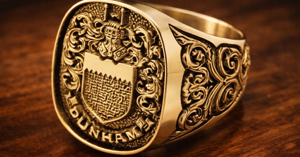 Family Crest Antique With Engraved Sides Yellow Palisil Explained (Before You Buy)