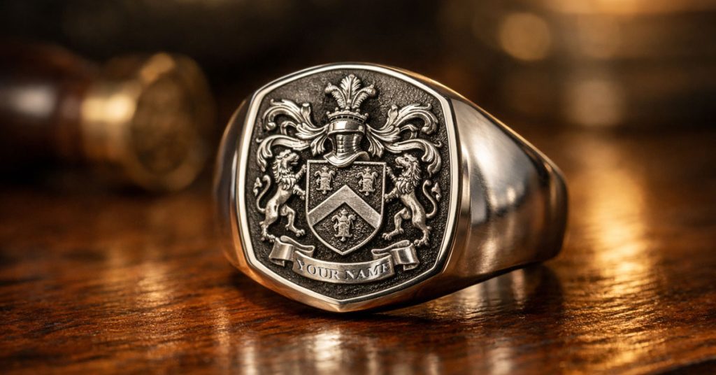 Sterling Silver Family Crest Rings Explained: Styles, Engraving, and Buying Tips