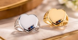 2 Stone Mothers Rings – Custom Handcrafted Rings Made in the USA