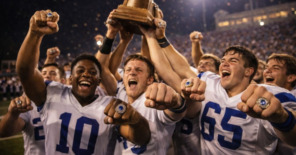 Custom Football Championship Rings – Design Your Team’s Legacy