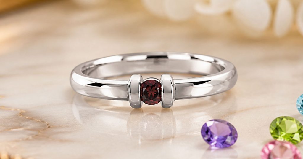 Mothers Rings July Birthstone Ruby: Custom Birthstone Jewelry That Lasts