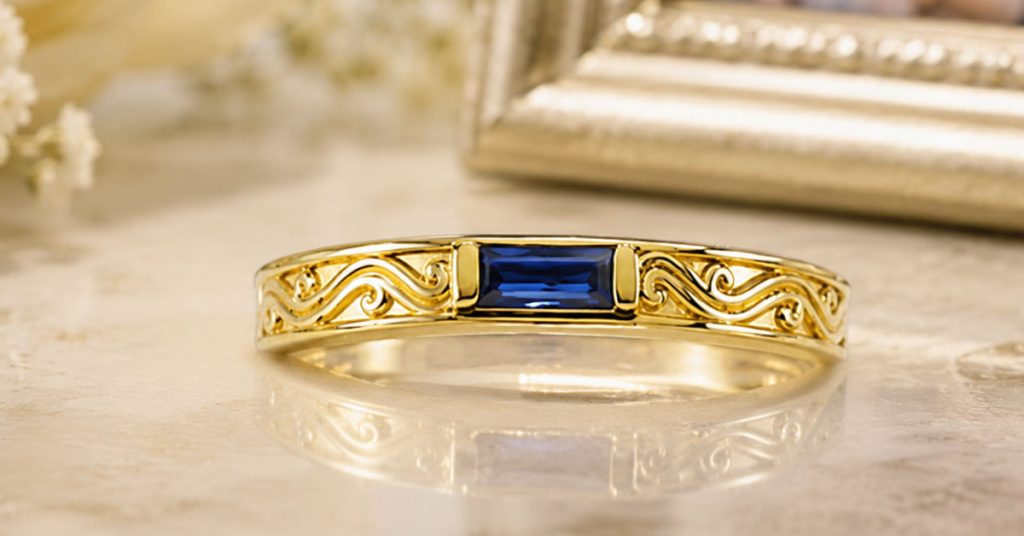 Mothers Rings September Birthstone Sapphire: Durable, Elegant, and Personalized
