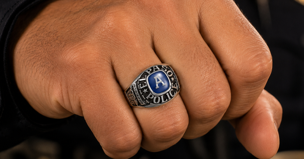 Handcrafted Police Custom Rings Made in the USA