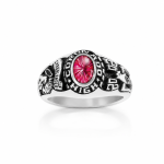 High School Oval Original Gem Stone Yellow Palisil