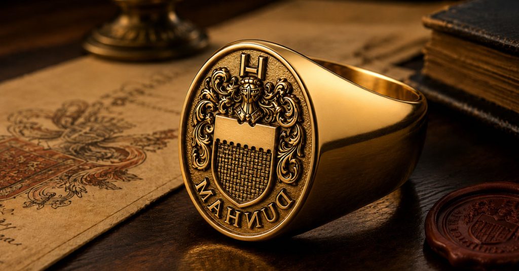Signet Rings With Family Crest: How to Choose a Ring Worth Passing Down
