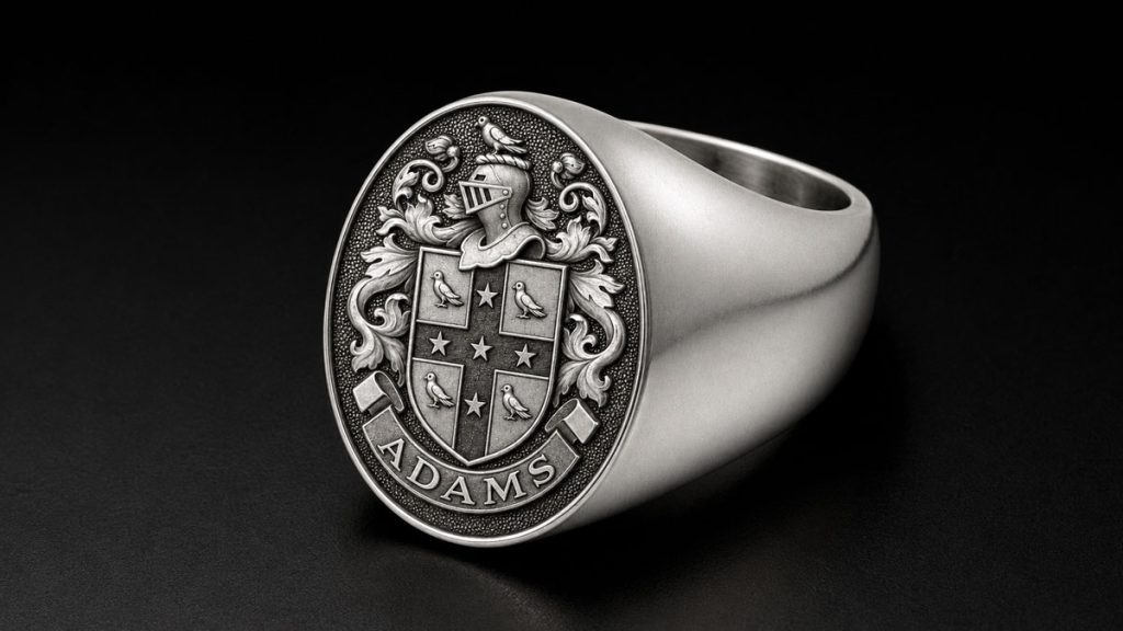 Adams Family Crest Signet Rings: The Complete Buyer's Guide to Custom Heraldic Jewelry
