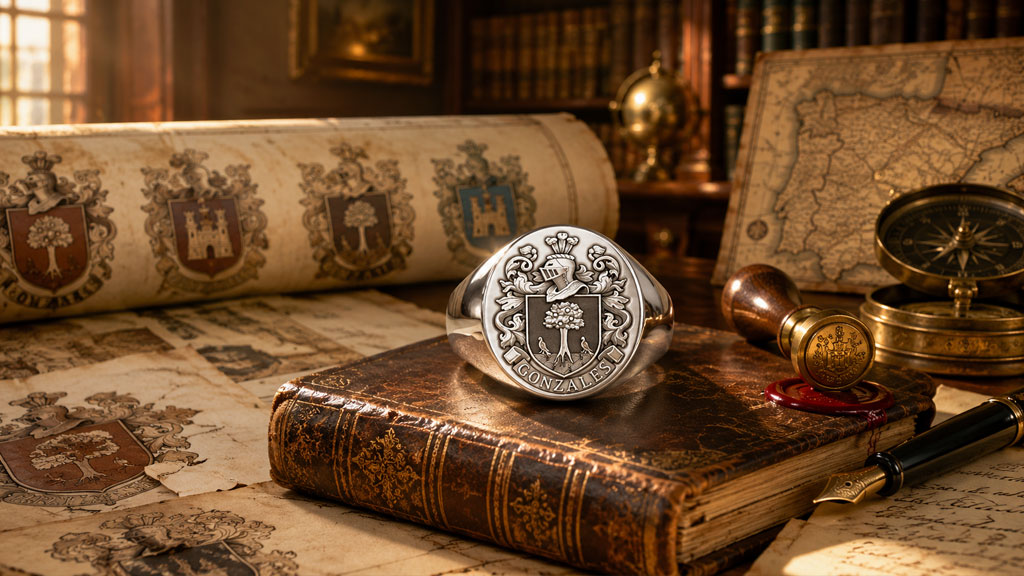Gonzales Family Crest Signet Rings: A Complete Buyer’s Guide
