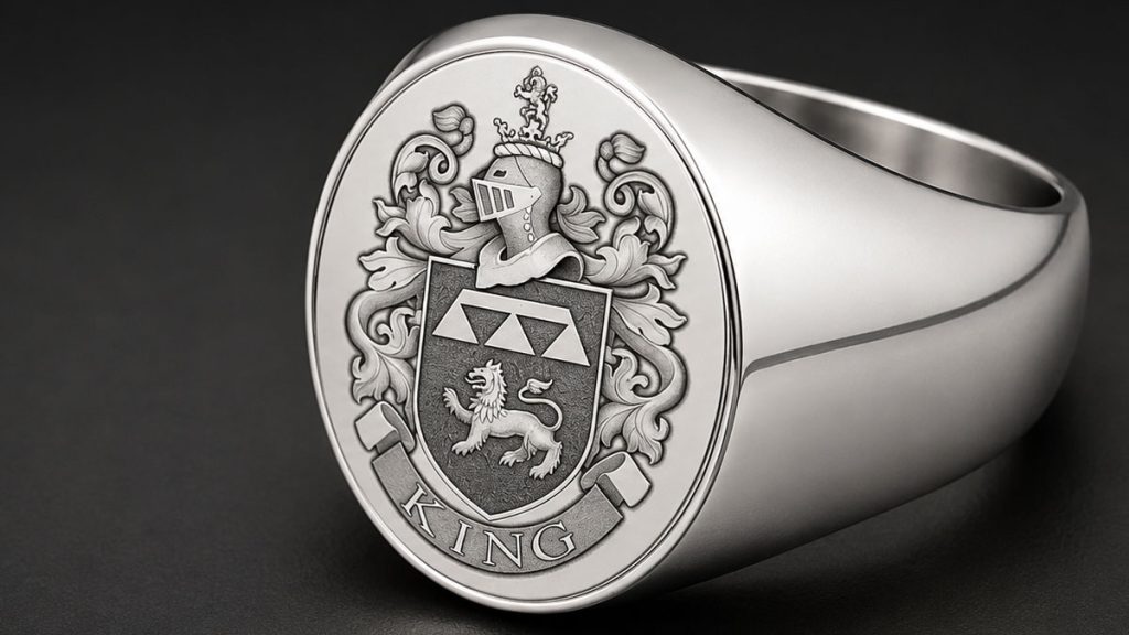 King Family Crest Signet Rings: The Complete Buyer’s Guide to Custom Heraldic Jewelry