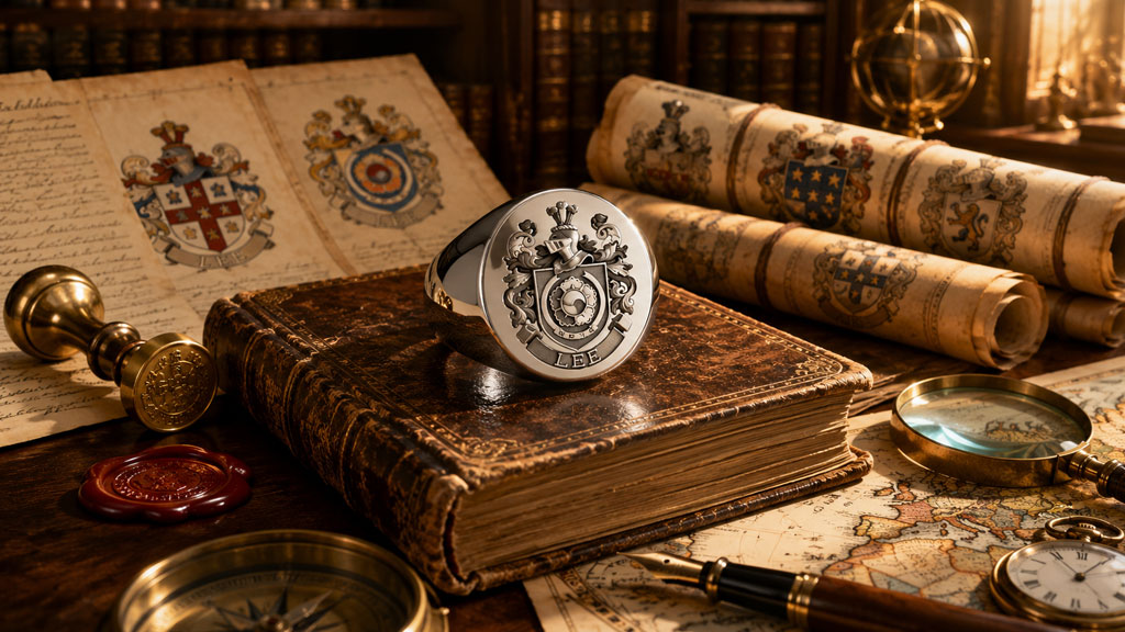 Lee Family Crest Signet Rings: How to Choose the Right Design, Metal, and Engraving