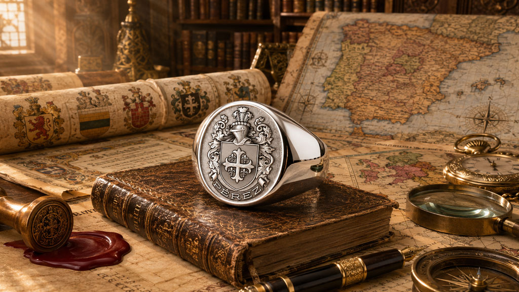 Perez Family Crest Signet Rings: The Complete Buyer's Guide to Authentic Heraldic Jewelry