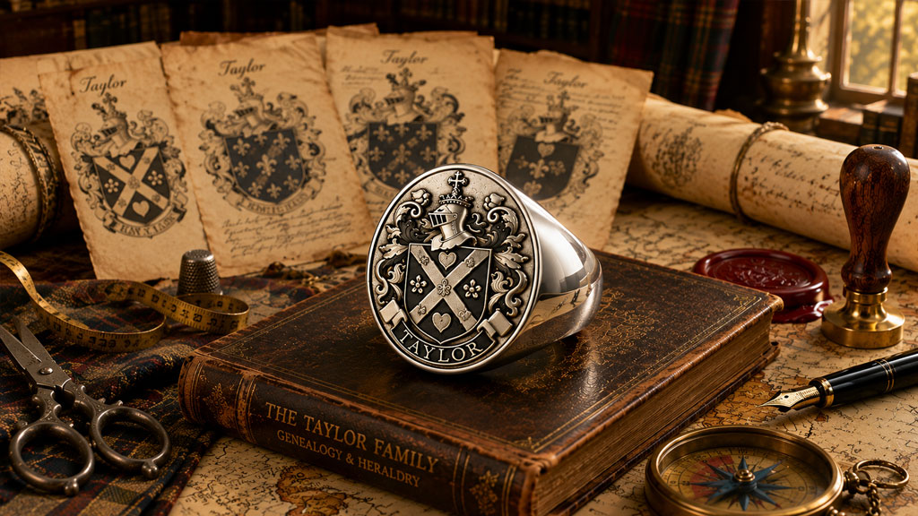 Taylor Family Crest Signet Rings: The Complete Buyer’s Guide