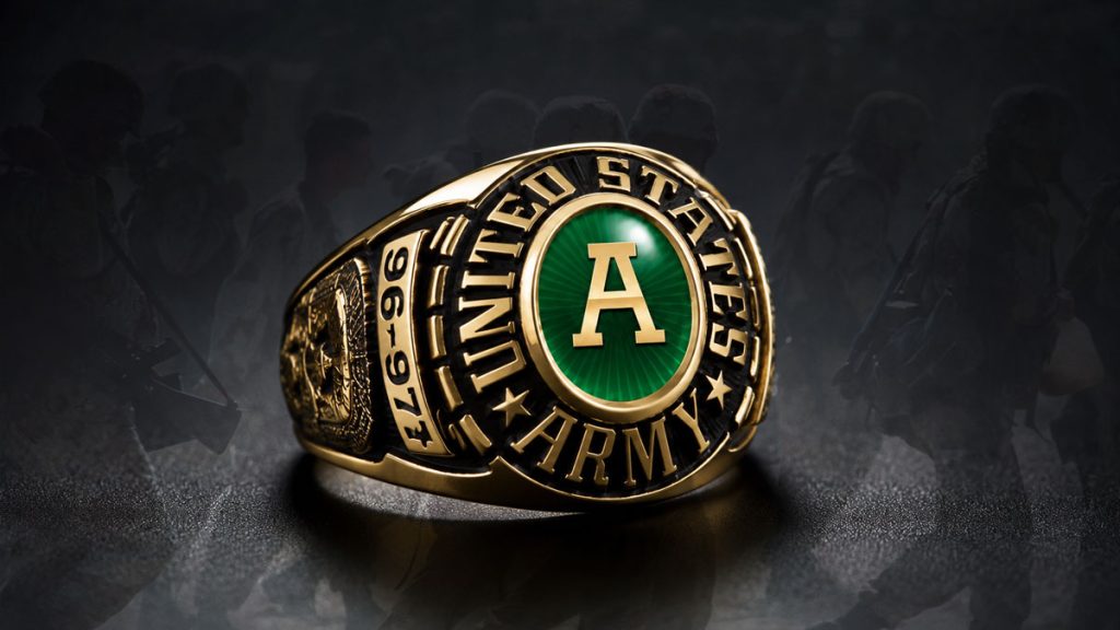 Custom Gulf War Veteran Rings