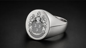 Scott Family Crest Signet Rings
